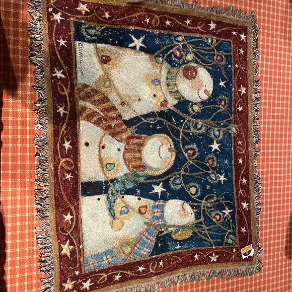 Christmas blanket / throw - Picture 2 of 5